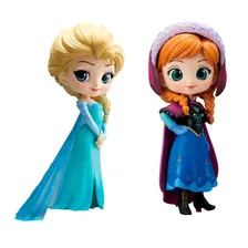 Фигурки Q Posket Disney Characters Анна и Эльза Bandai 85661
