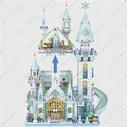 Замок «Холодное сердце», Анна, Эльза дом, Рождественская вечеринка, набор строительных блоков, кирпичи, Мультяшные куклы, модель фильма, дет... (art.: 3920bef6c57a2)