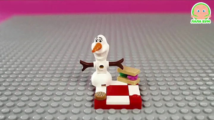Открывашечка! Ледяной замок Эльзы и Анны LEGO
