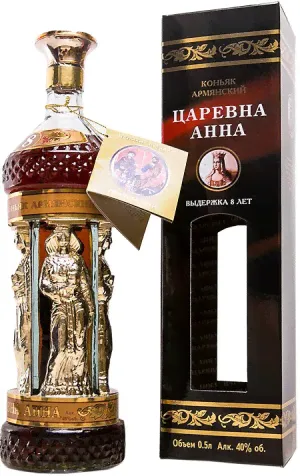 Коньяк армянский Царевна Анна 8 лет 0,5л п/у