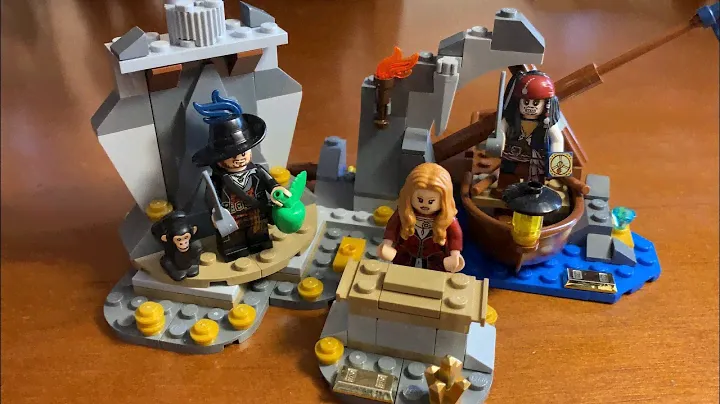 Lego Pirates of the Caribbean Isla De Muerta 4181 Review (обзор раритета)