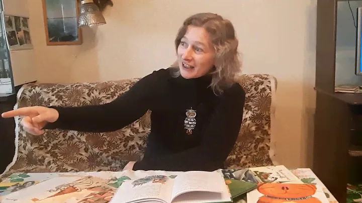 Писательница Анна Игнатова из Санкт-Петербурга читает свои произведения