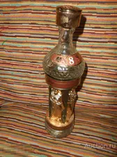 Бутылка, от коньяка, Царевна Анна, 8 лет, Армения, коллекционирование, красота, с пробкой